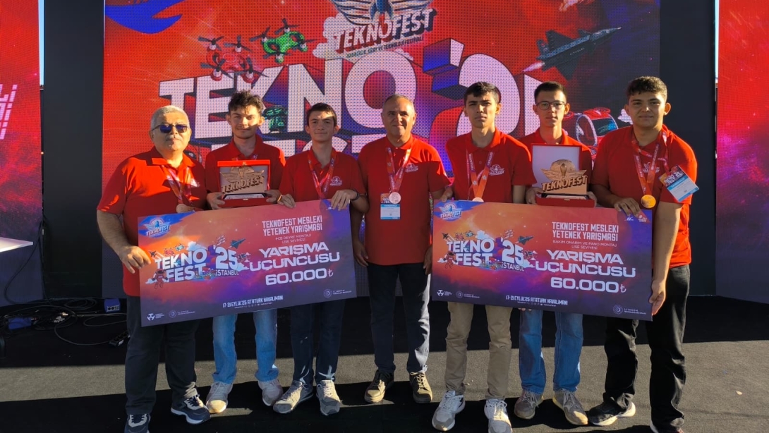 TEKNOFEST 2025 FİNALLERİNE KATILAN  OKULLARIMIZ