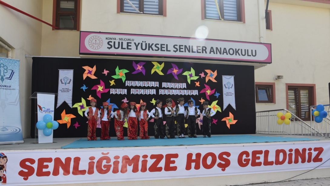 MEB OKUL ÖNCESİ FARKINDALIK ÇALIŞMALARI KAPSAMINDA  SELÇUKLU İLÇESİ OKUL ÖNCESİ ÇOCUK ŞENLİĞİ DÜZENLENDİ