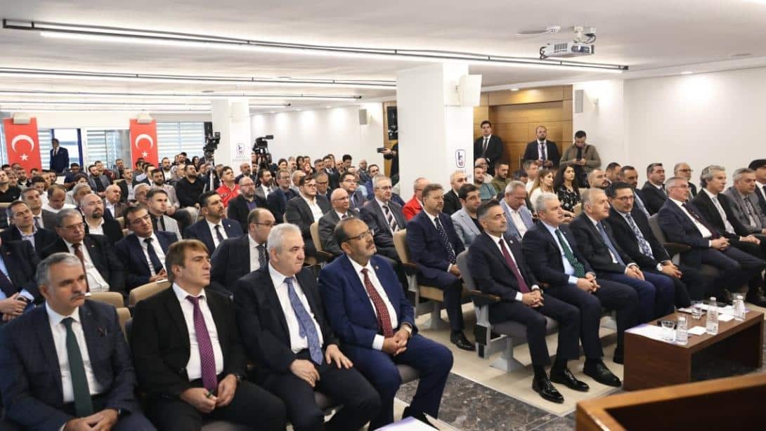 SAVUNMA SANAYİİ BAŞKANLIĞI TARAFINDAN YÜRÜTÜLEN ELMAS ÇALIŞTAYI DÜZENLENDİ